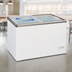 Thumbnail image #3 for Omcan USA 11.0 Cu. Ft. Commercial Ice Cream Freezer with 2 Sliding Glass Doors and Lock