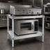 Thumbnail image #3 for New Age Modular Aluminum Equipment Stand with 2 Adjustable Solid Shelves, 48W x 20D x 30H