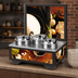 Thumbnail image #3 for Vollrath Cayenne Full-Size Electric Rethermalizing Soup Merchandiser Base with Menu Board and 4 Qt Accessory Pack