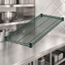 Thumbnail image #4 for Winco 60 Inch x 18 Inch Wire Shelf with Sleeve Clips, Epoxy Coated Green