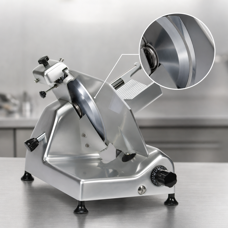 Product image #3 for Globe G14 14-Inch Manual Medium-Duty Gravity Feed Food Slicer