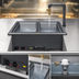 Thumbnail image #3 for Vollrath Two-Well Drop-In Electric Hot Food Well Module for 12 x 20 Pans, 240V