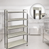 Thumbnail image #3 for Cambro Camshelving Elements XTRA High Density Top Rail Stationary Starter Unit, 18 x 42 x 81 Inches, 5-Tier