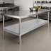 Thumbnail image #3 for Stainless Steel Undershelf for 84 Inch x 24 Inch Work Table