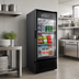 Thumbnail image #3 for Omcan Elite Series 8.9 Cu. Ft. One-Section Reach-In Glass Door Refrigerated Display Merchandiser
