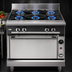 Thumbnail image #3 for Vulcan V Series Heavy Duty 36-Inch Gas Range with 6 Open Burners and Convection Oven