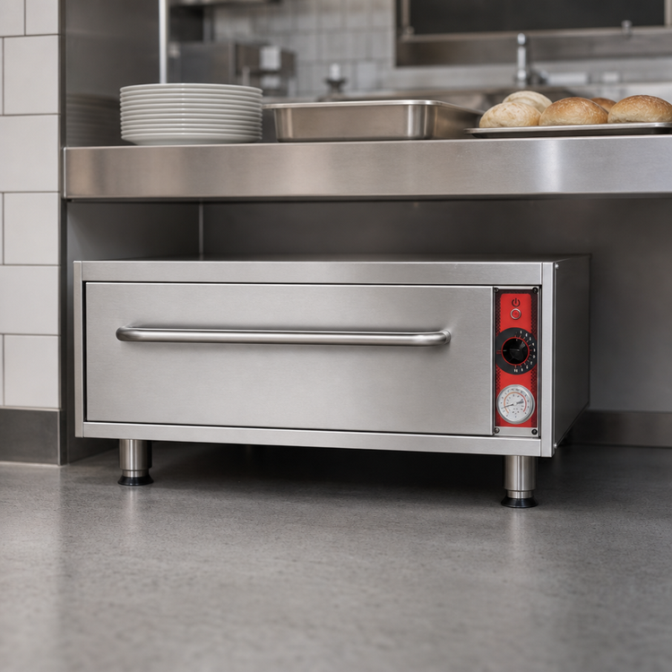 Product image #3 for Vulcan Slim-Line VSL1 Freestanding Single-Drawer Low-Profile Warming Drawer