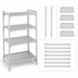 Thumbnail image #4 for Cambro Camshelving Premium 4-Tier Vented Stationary Starter Unit, 21 x 48 x 72 Inches