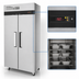 Thumbnail image #3 for Turbo Air M3 Series Two-Section Reach-In Heated Holding Cabinet, 42.9 Cu. Ft., Stainless Steel, 115V