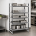 Thumbnail image #3 for Cambro Camshelving Elements XTRA 24-Inch Wide x 21-Inch Deep x 72-Inch High 5-Tier Vented Stationary Starter Unit