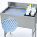 Thumbnail image #3 for Advance Tabco Prestige Supreme 48-Inch Underbar Bar Ice Bin with 10-Circuit Cold Plate and Bottle Storage Rack