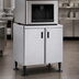 Thumbnail image #3 for Hoshizaki Opti-Serve 34-Inch Stainless Steel Equipment Stand with Locking Doors for DCM-751 Icemaker/Dispenser