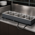 Thumbnail image #3 for Vollrath 5-Well Drop-In Electric Hot Food Well for 12 x 20 Pans with Thermostatic Controls, Wet Operation, Manifold Drain, 240V