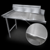 Thumbnail image #3 for Steel Works Stainless 26-Inch x 30-Inch Clean Dish Table, 304 Stainless Steel, Right to Left