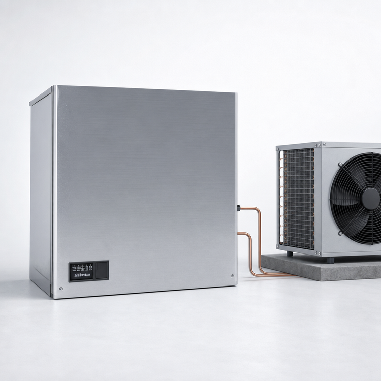 Product image #3 for Scotsman Prodigy ELITE Remote Air-Cooled Modular Cube Ice Machine, Medium Cube, 996 lb/Day