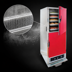 Thumbnail image #3 for Cres Cor H135WSUA6R Mobile Humidified Half-Size Heated Holding Cabinet, 1 Compartment, Bottom-Mount Heater