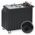 Thumbnail image #4 for Cambro CamBar 54-Inch Portable Beverage Bar with 80-lb Ice Sink and 5-Bottle Speed Rail