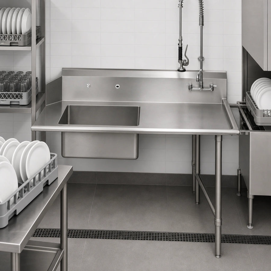 Straight Soiled Dishtable Design