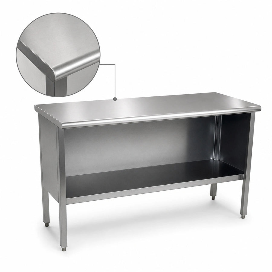 14-Gauge Stainless Steel Top