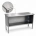 Thumbnail image #3 for John Boos Open Front Stainless Steel Cabinet-Base Work Table with Undershelf, 72 x 30 Inches