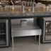 Thumbnail image #3 for Krowne Royal Series 36-Inch W x 24-Inch D Underbar Beer Drainer with Removable Perforated Insert