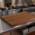 Thumbnail image #3 for Boos Block American Black Walnut Kitchen Countertop, 42 x 27 x 1-1/2 Inch, Full-Length Edge Grain, Penetrating Oil Finish