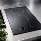 Thumbnail image #4 for Summit Commercial Summit Appliance CR2110B 2-Element Built-In Electric Radiant Cooktop, Glass-Ceramic Surface, Push-to-Turn Controls