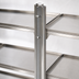 Thumbnail image #3 for Eagle Group Back-To-Back Stainless Steel Floor-To-Ceiling Upright for Center-Room Cantilevered Shelving, 96 Inch