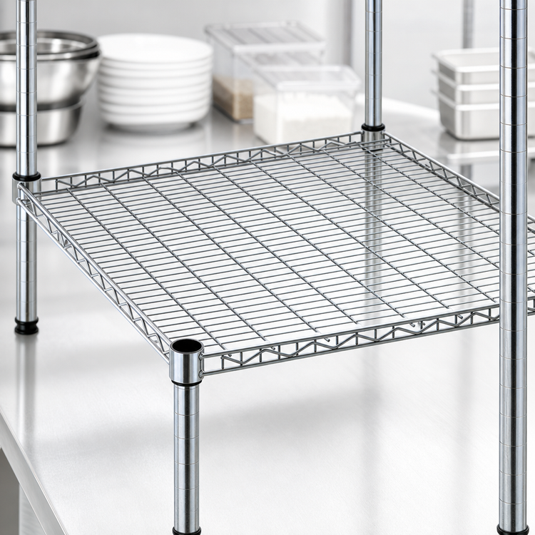 Product image #3 for Metro Super Erecta 42W x 24D Stainless Steel Wire Shelf