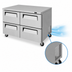 Thumbnail image #3 for Turbo Air Super Deluxe 48.25-Inch Two-Section Undercounter Drawer Freezer