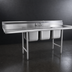 Thumbnail image #3 for Eagle Group 314 Series 3-Compartment Sink with Left Drainboard, 304 Stainless Steel