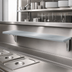 Thumbnail image #3 for Duke Stainless Steel Flush-Mount Carving Board for 60-Inch Steam Tables