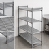 Thumbnail image #3 for Cambro Camshelving Basics Plus 4-Tier Vented Stationary Polymer Shelving Starter Unit, 24