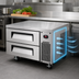 Thumbnail image #3 for Turbo Air Super Deluxe 36-Inch Stainless Steel Chef Base Refrigerator with 2 Drawers