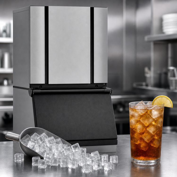 Product image #4 for Ice-O-Matic Elevation Series™ 22.25 Inch Wide Self-Contained Water-Cooled Modular Half-Size Cube Ice Maker