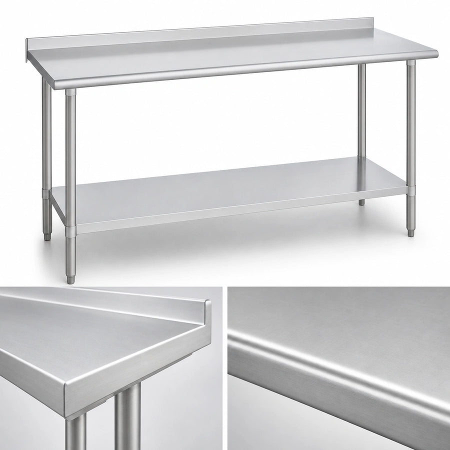 14-Gauge 300 Series Stainless Steel Top