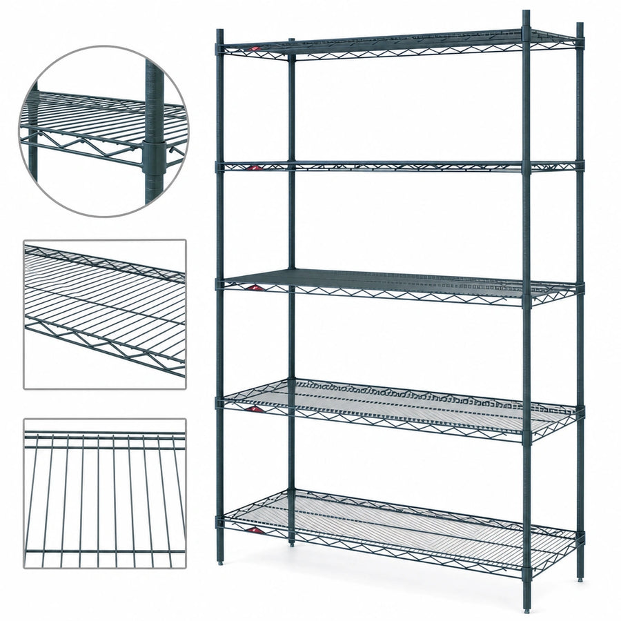 Five Wire Shelves