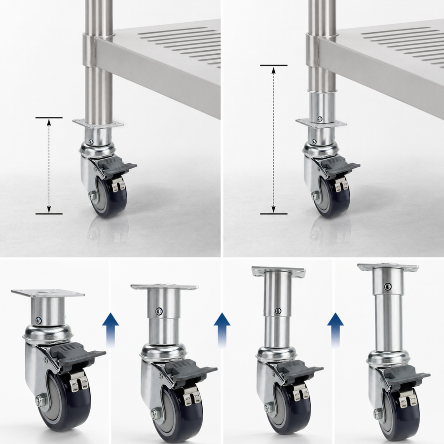 Adjustable Height Range