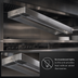 Thumbnail image #3 for RedHots 120-Inch High-Watt Unlighted Single-Rod Strip Heat Lamp with Remote, 240V