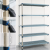 Thumbnail image #3 for MetroMax Q 5-Shelf Add-On Polymer Shelving Unit, 72W x 18D x 74H