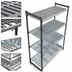 Thumbnail image #3 for Cambro Camshelving Basics Plus 4-Shelf Stationary Starter Polymer Shelving Unit, 42