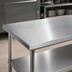 Thumbnail image #4 for John Boos Stainless Steel Countertop with Particle Board Underlayment, 120 x 25 Inches, Flat No-Backsplash