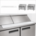 Thumbnail image #3 for Beverage-Air 17-Inch White Poly Cutting Board for SPE60C/SPED60C Prep Tables