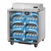 Thumbnail image #3 for True Mobile School Milk Cooler Cart, Forced-Air, 8 Crate Capacity, Stainless Steel