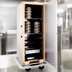 Thumbnail image #3 for Convertible Carter Space-Saver Insulated Banquet Holding Cart, Single Door, 64 Covered Plate Capacity