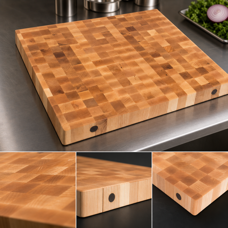 Product image #3 for Boos Block 48" x 32" End Grain Northern Hard Rock Maple Island Countertop