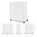 Thumbnail image #3 for Metro White Waterproof Queen Mary & Banquet Cart Cover, 60 x 24 x 54 Inches