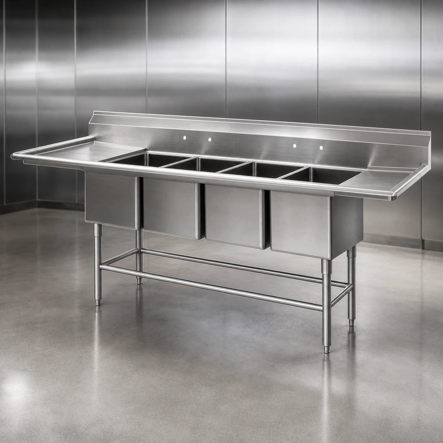 Heavy-Duty Stainless Steel Construction