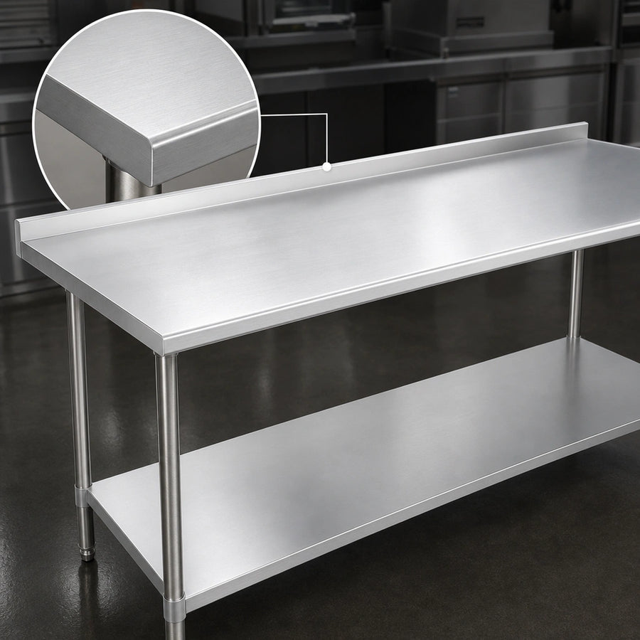 16-Gauge 300 Series Stainless Steel Top