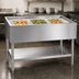 Thumbnail image #3 for Eagle Group CP-3 48-Inch 3-Pan Ice-Cooled Open Base Cold Pan Serving Counter